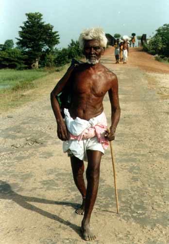 90-year old pilgrim from Kokkadichcholai