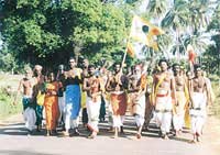  traditional karai yatra pilgrims
